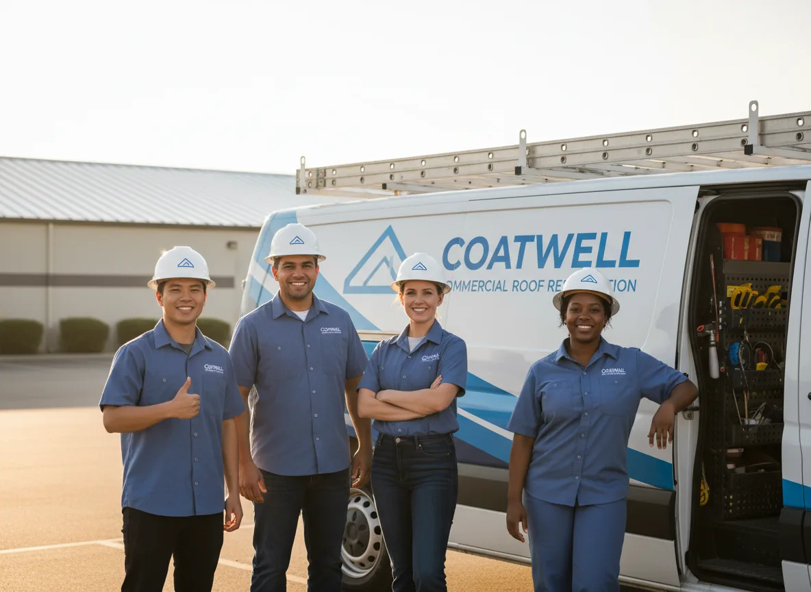 Commercial roof coating company in Pinson, TN